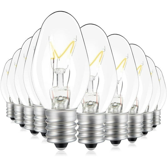 12 Pcs Flea Trap Replacement Light Bulbs, Special for Flea Traps for Inside Your Home, Safety for Kids & Pets, Warm Light